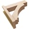 Ekena Millwork 8-in W x 32-in D x 40-in H Imperial Block Rough Cedar Woodgrain TimberThane Outlooker, Primed Tan OUTUR080X32X40IMP44RCPR - alternate 4